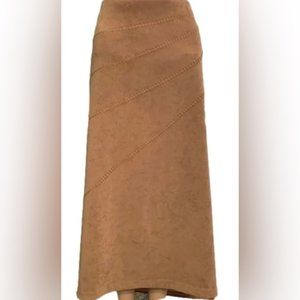 26 NORTON Mcnaughton Woman’s suede like midimaxi skirt